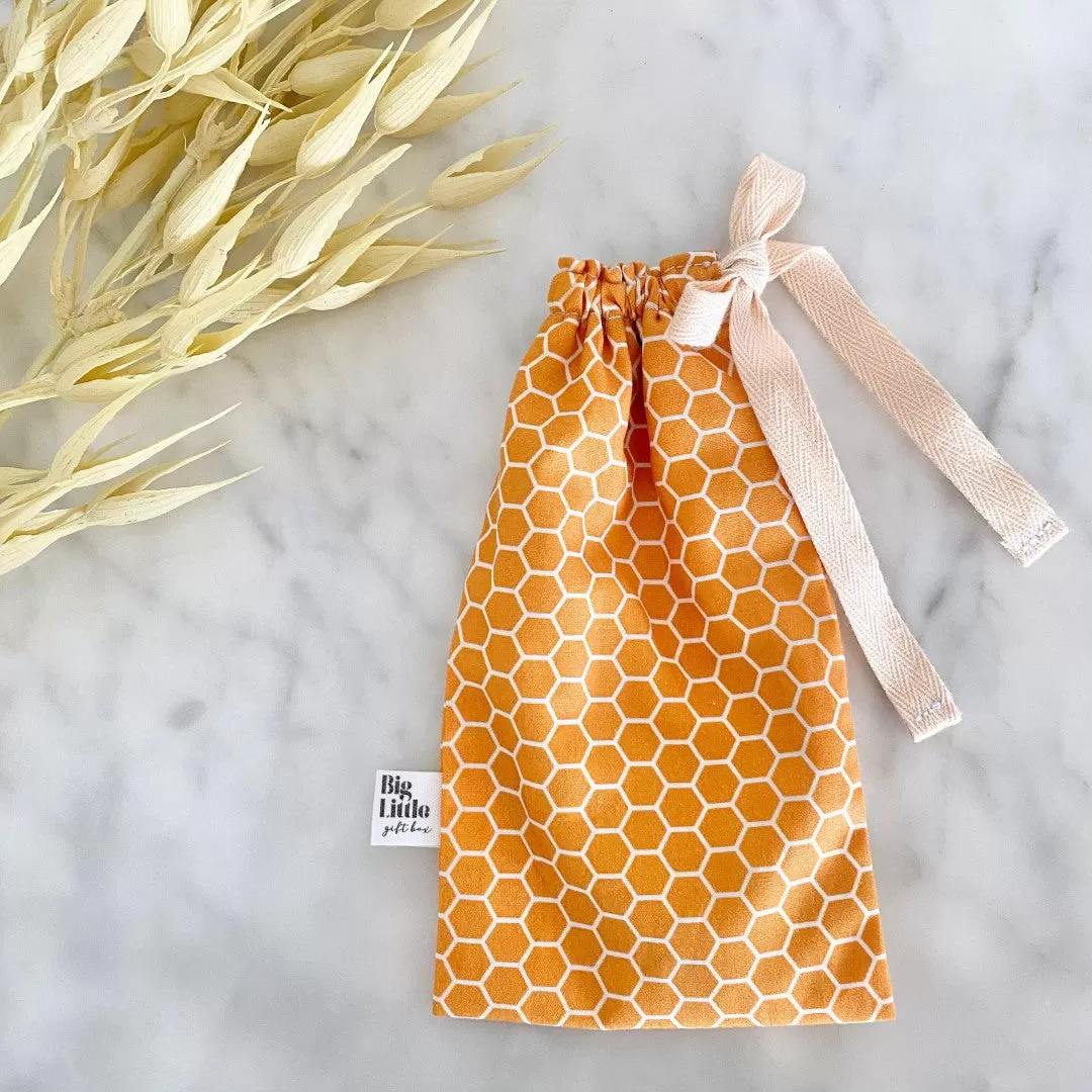 Honeycomb Drawstring Bag