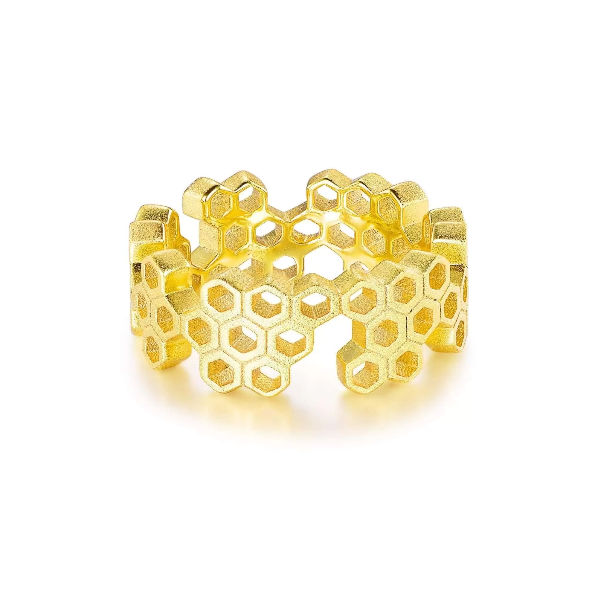 Honeycomb With Honey Ring Earrings Necklaces Bracelet Jewelry Sets designed by Life With MaK