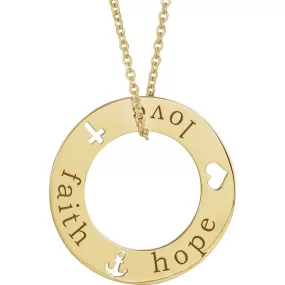 Hope Necklace - 14k Fine