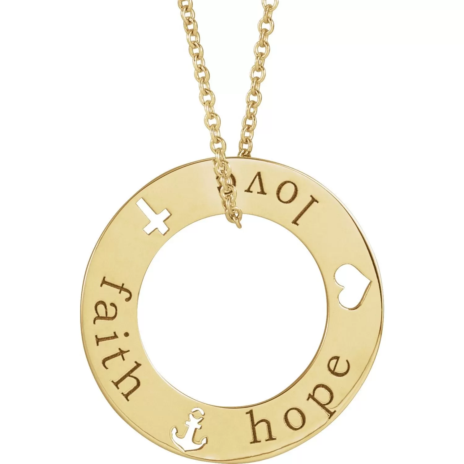 Hope Necklace - 14k Fine