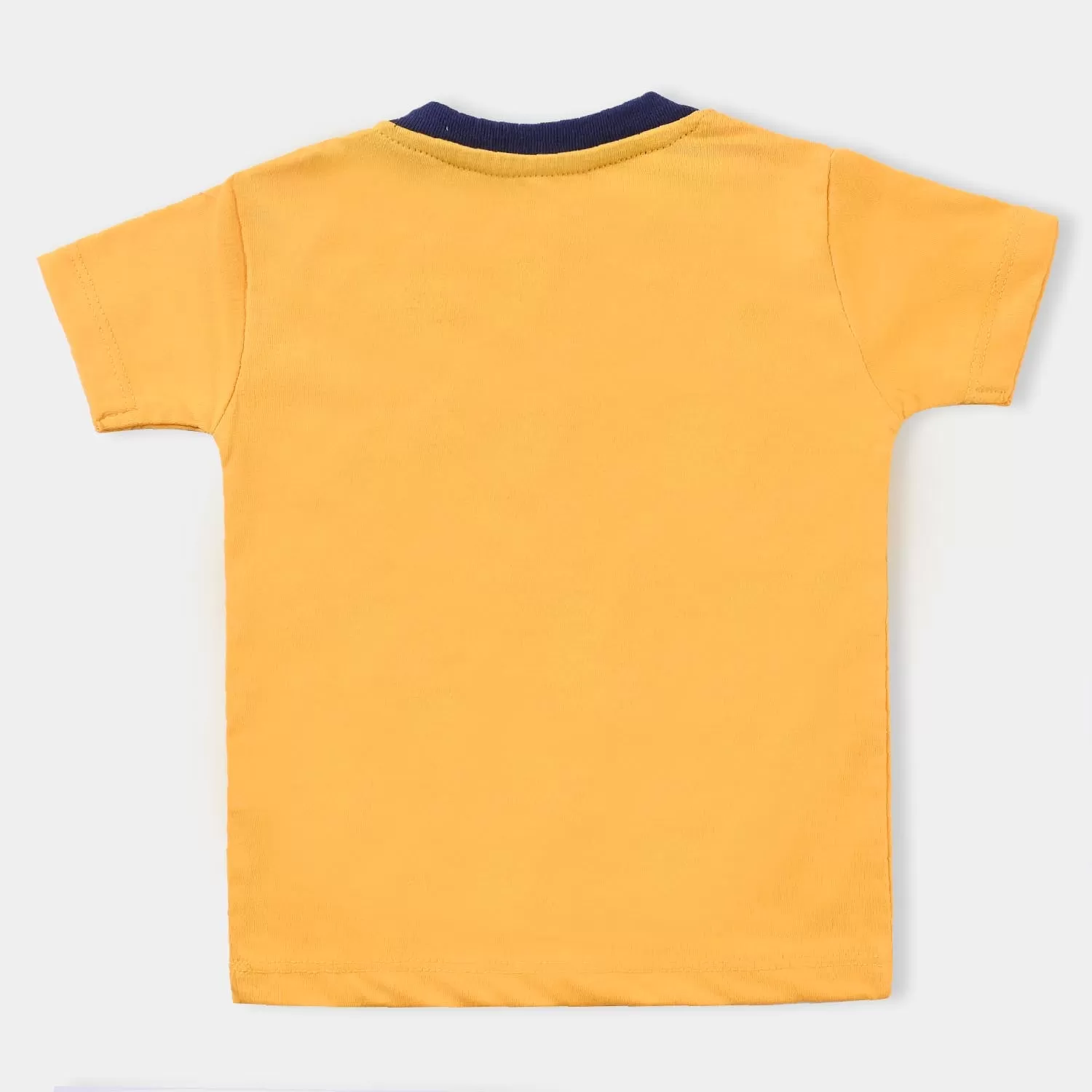 Infant Boys PC Jersey NightSuit I Need More Sleep-Citrus