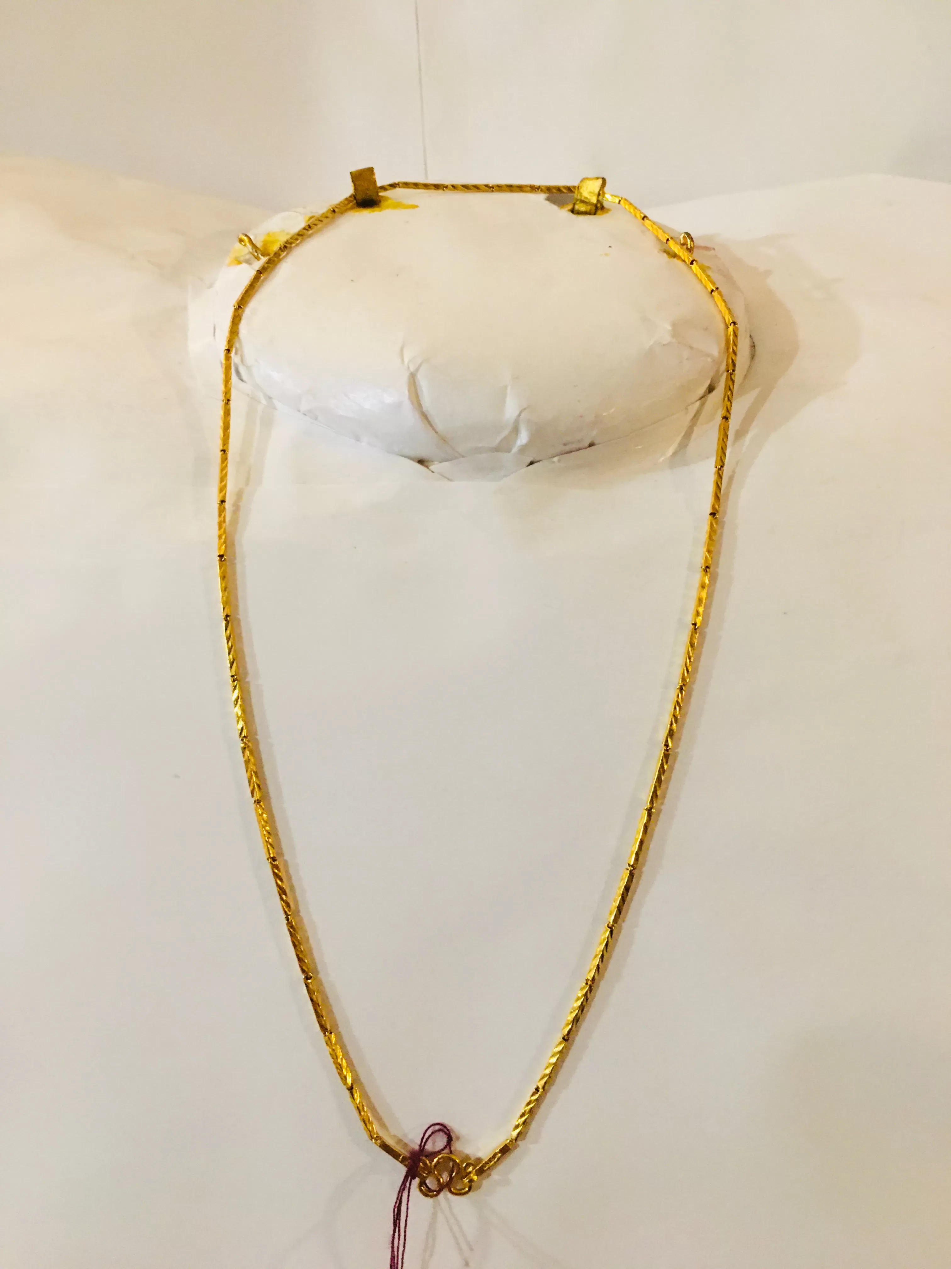 Item no. SP1062 Bangkok Solid gold 16” Necklace 4g.