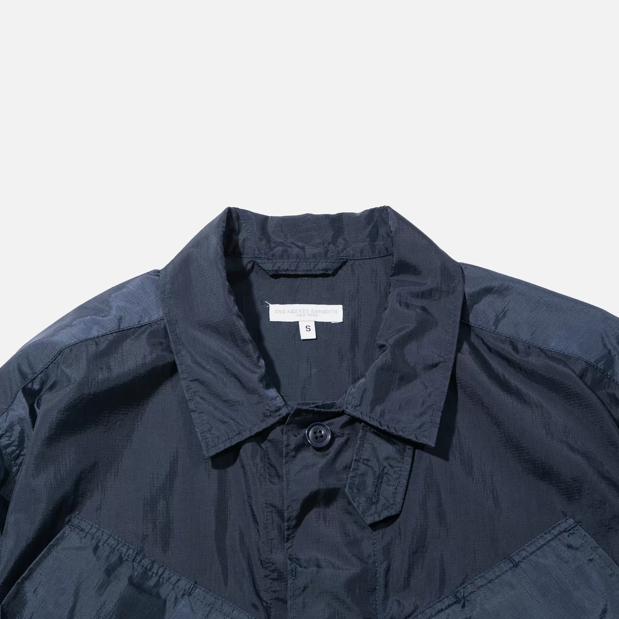 Jungle Fatigue Jacket - Navy Nylon Ripstop