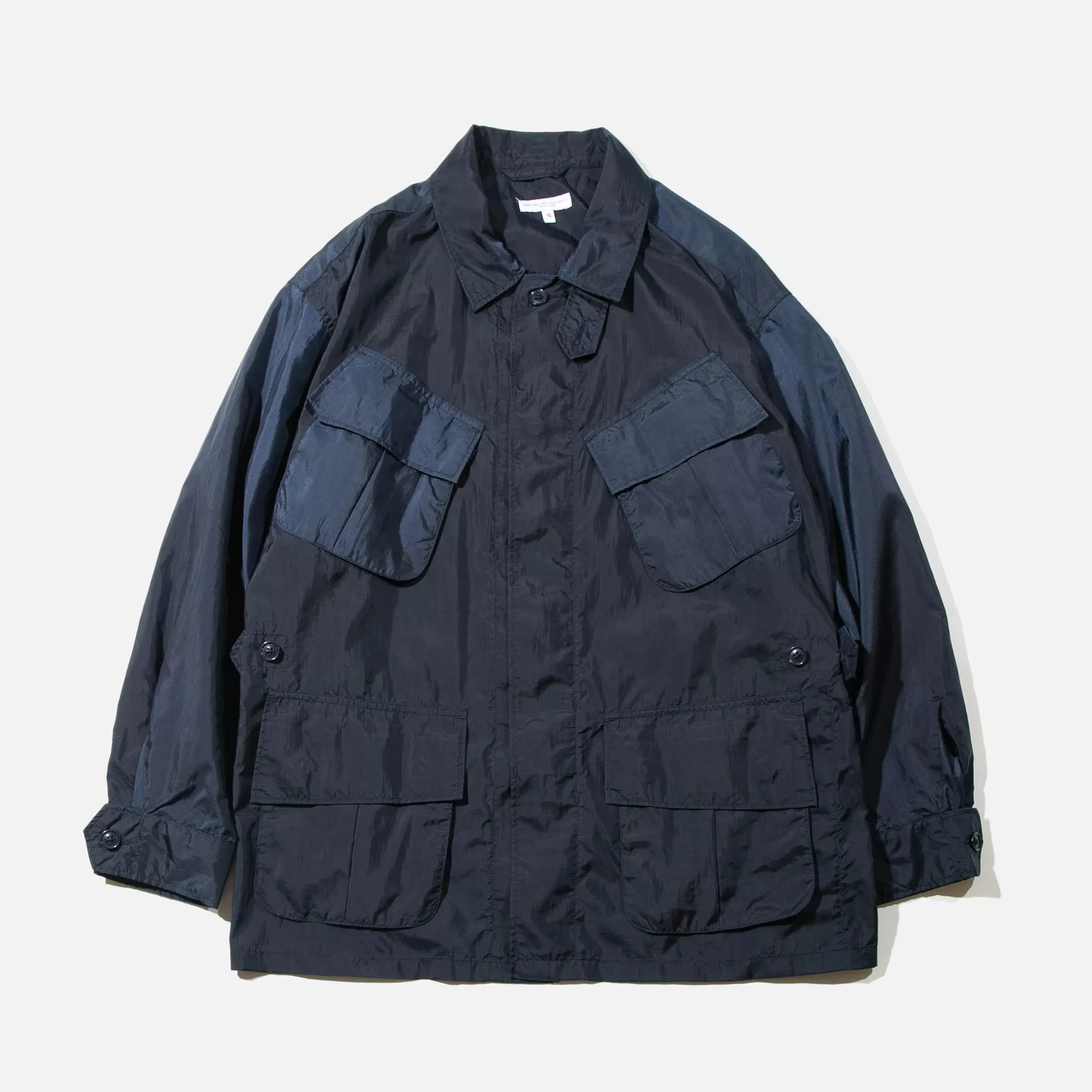 Jungle Fatigue Jacket - Navy Nylon Ripstop