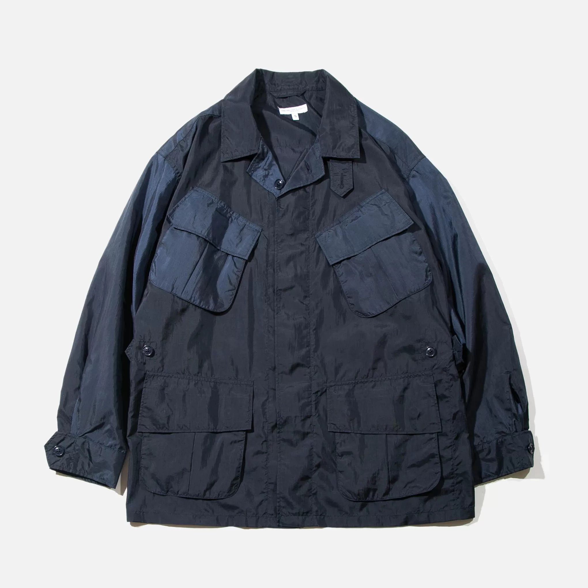 Jungle Fatigue Jacket - Navy Nylon Ripstop