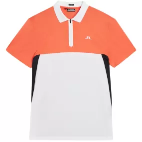 Kohen TX Jersey Regular Fit Polo Hot Coral - W23