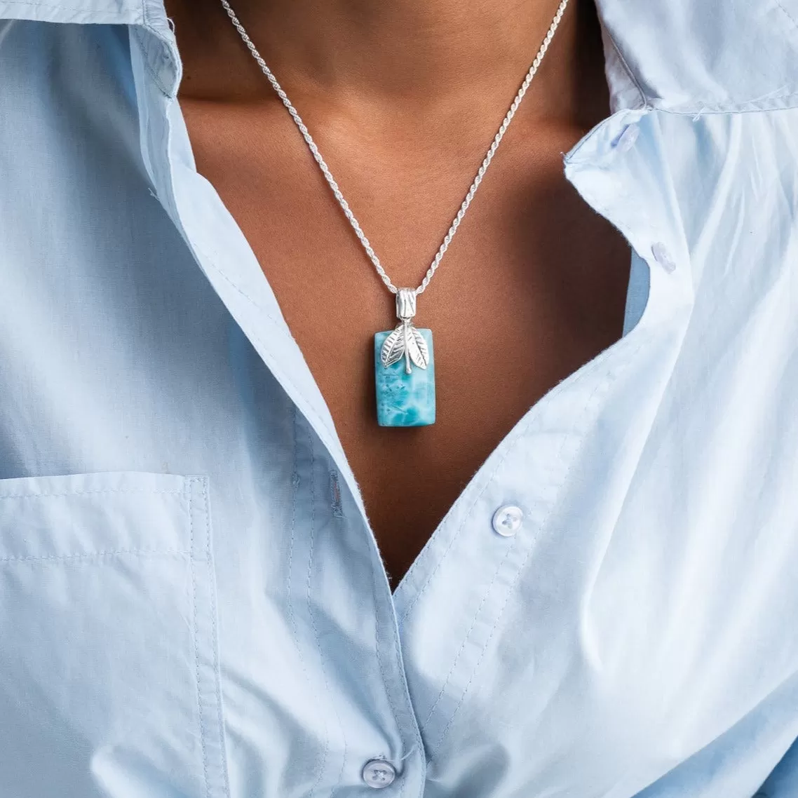 Larimar Pendant Penelope