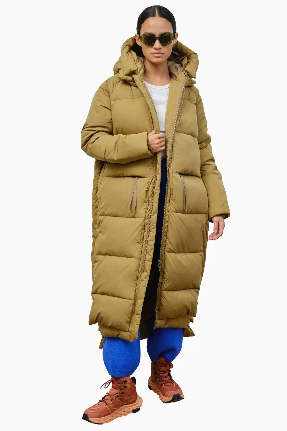 LOURDES Puffer Coat | Olive