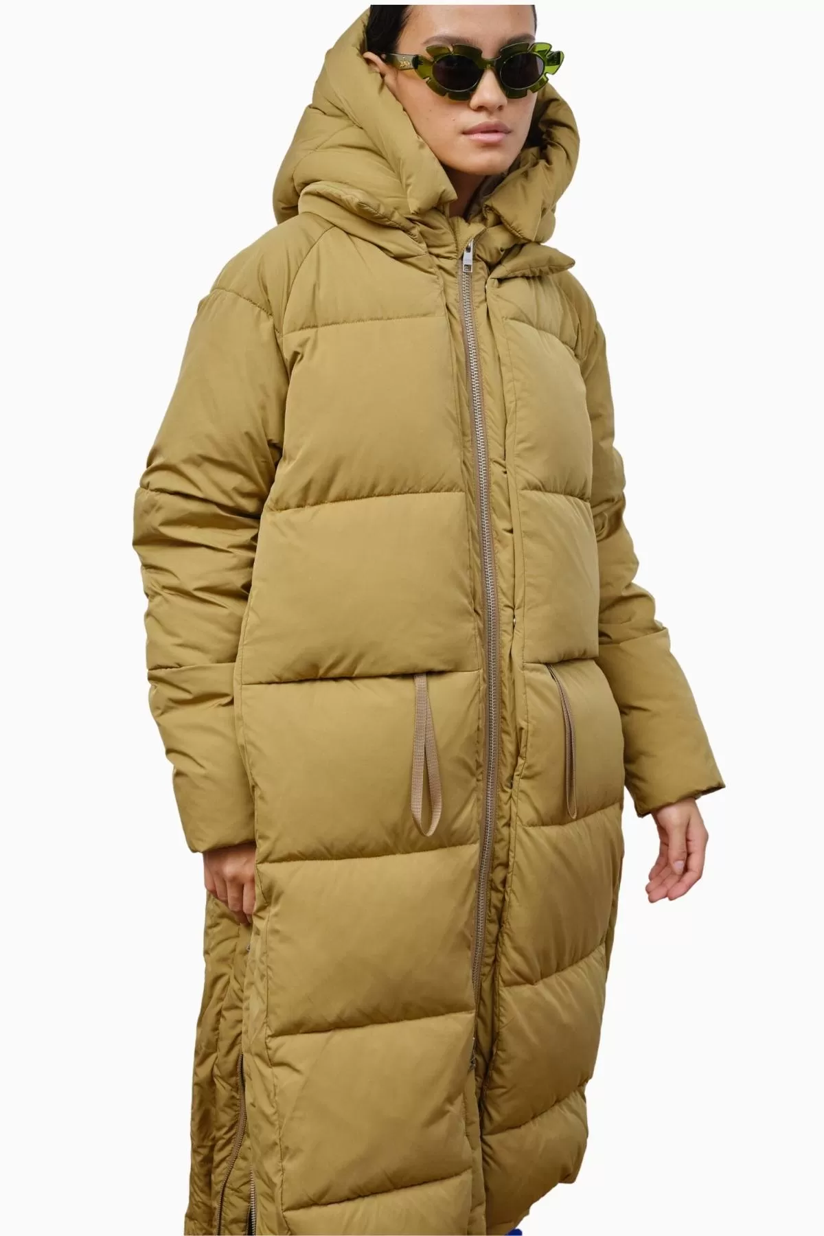 LOURDES Puffer Coat | Olive