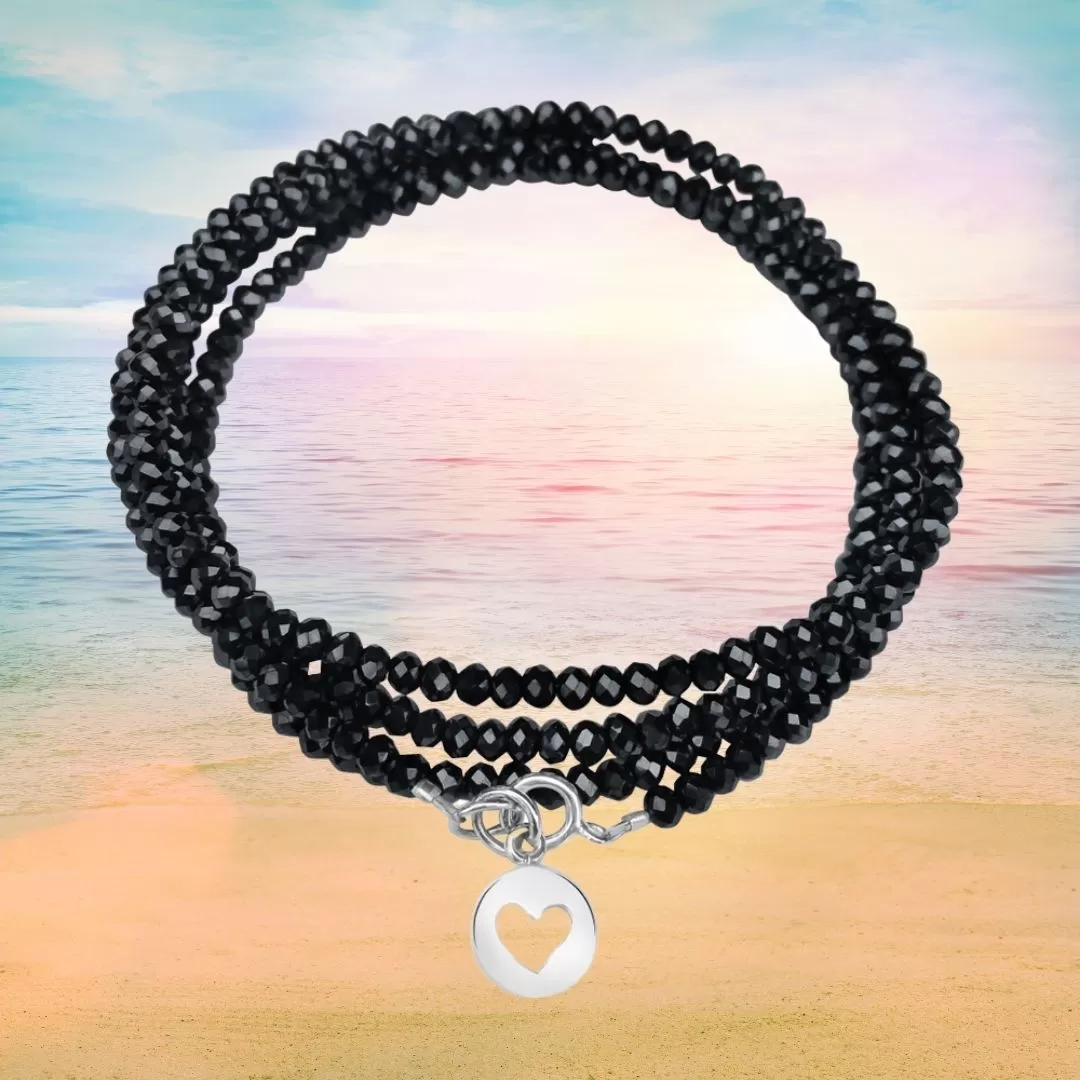 Love Bracelet with Heart to Remind You of the Importance of Self Love