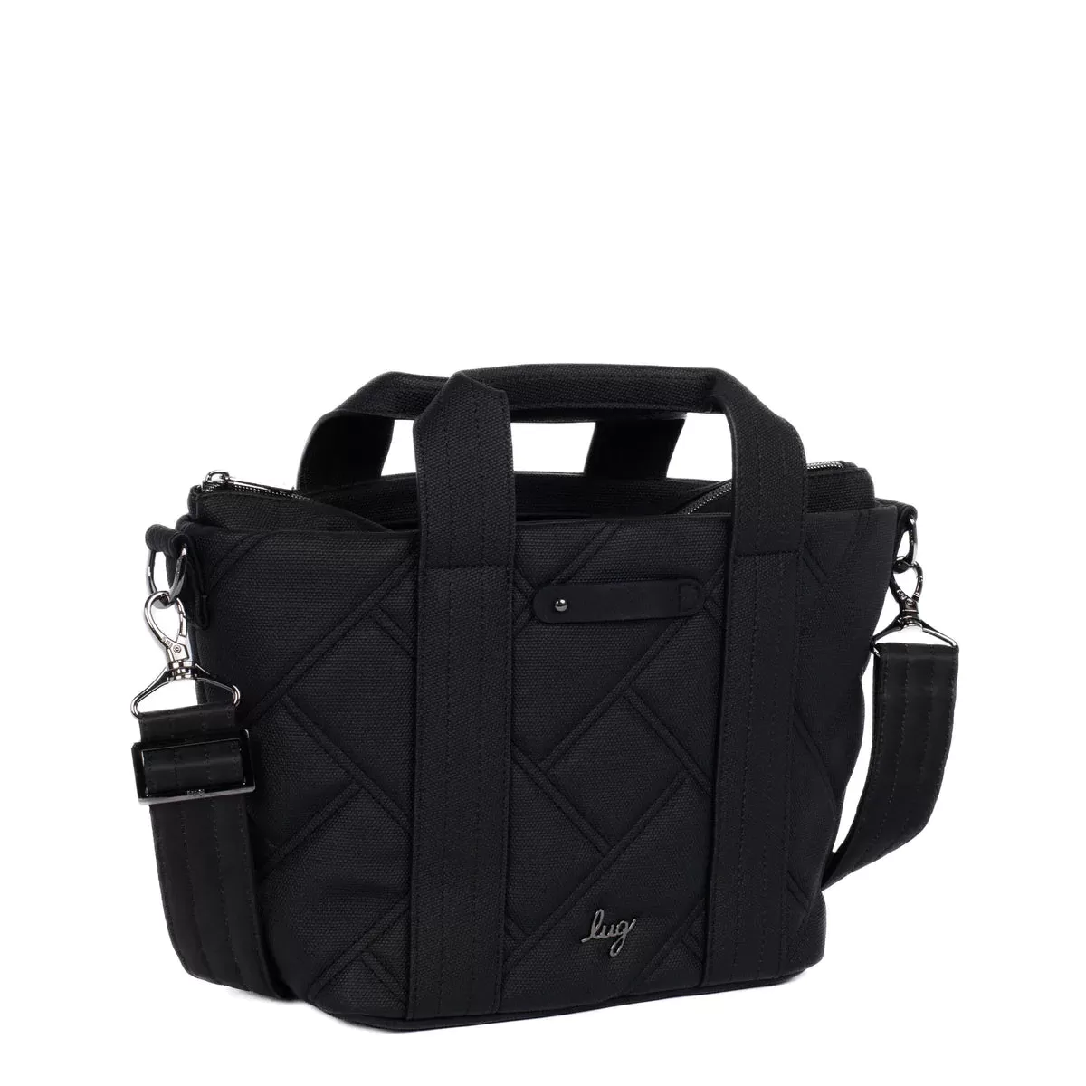 LUG Dory Matte Luxe VL Crossbody Bag in Black