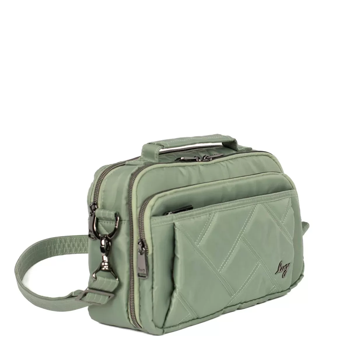 LUG Scoop SE Crossbody Bag in Sage Green