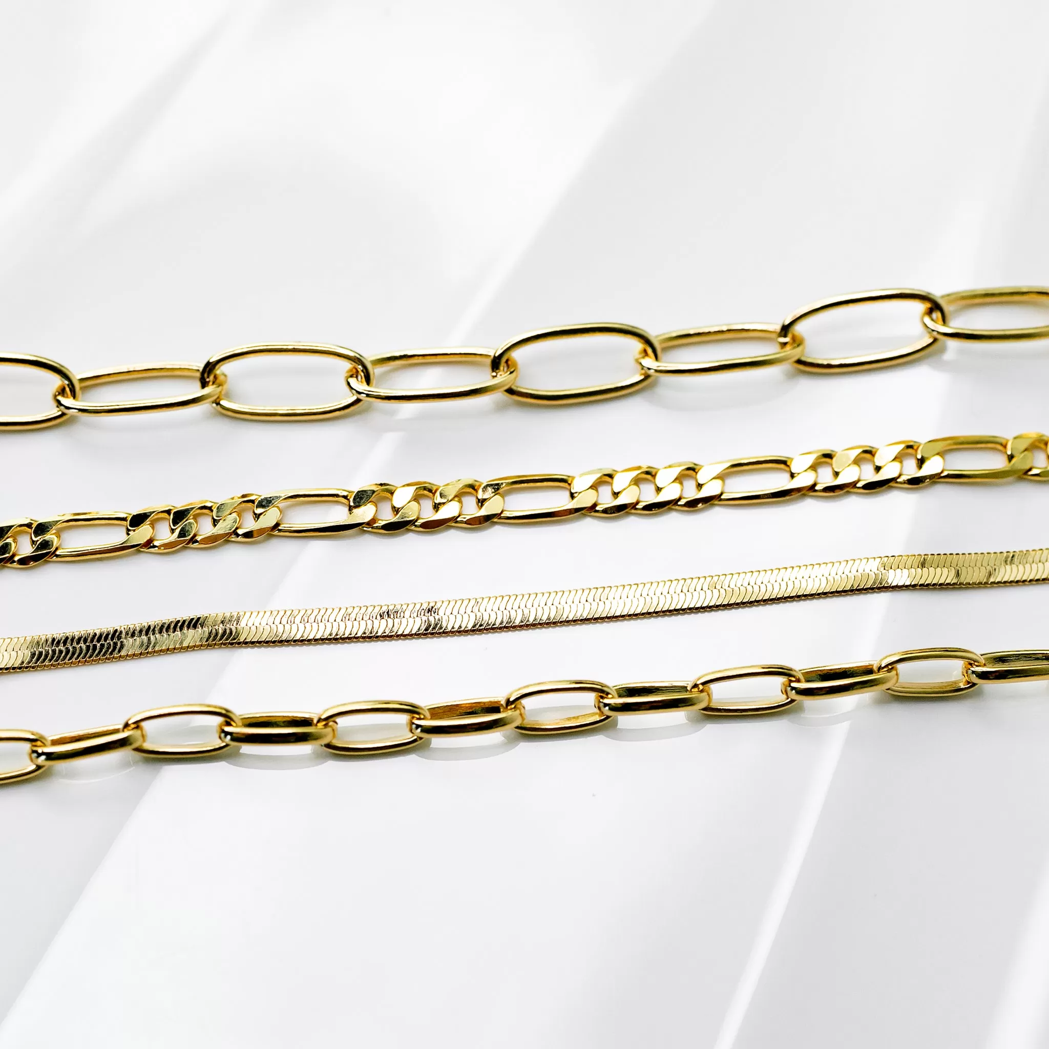 Majorca   Luxe Chain Bracelet Layering Set