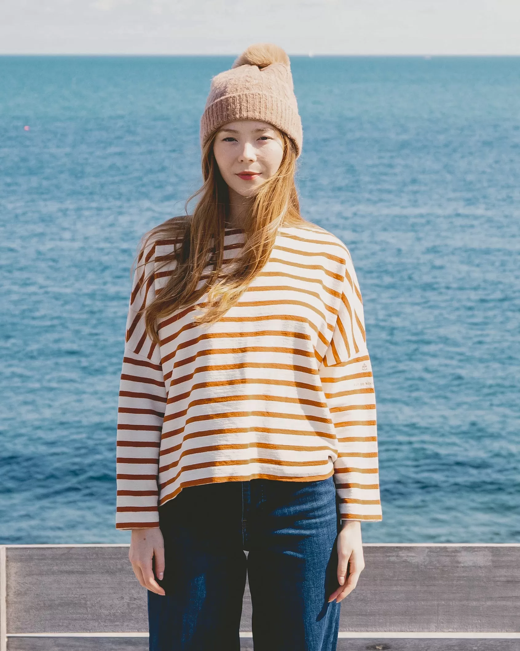 Maki Stripe Autumn Top