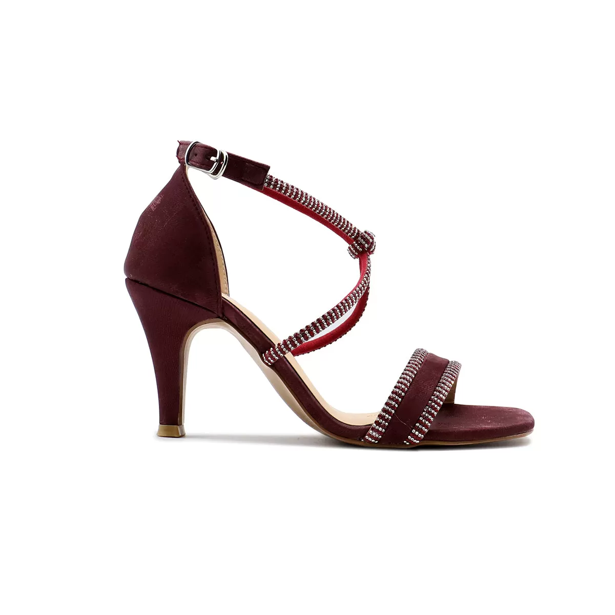 Maroon Fancy Sandal L00660028