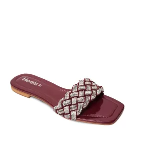 Maroon Fancy Slipper 042090