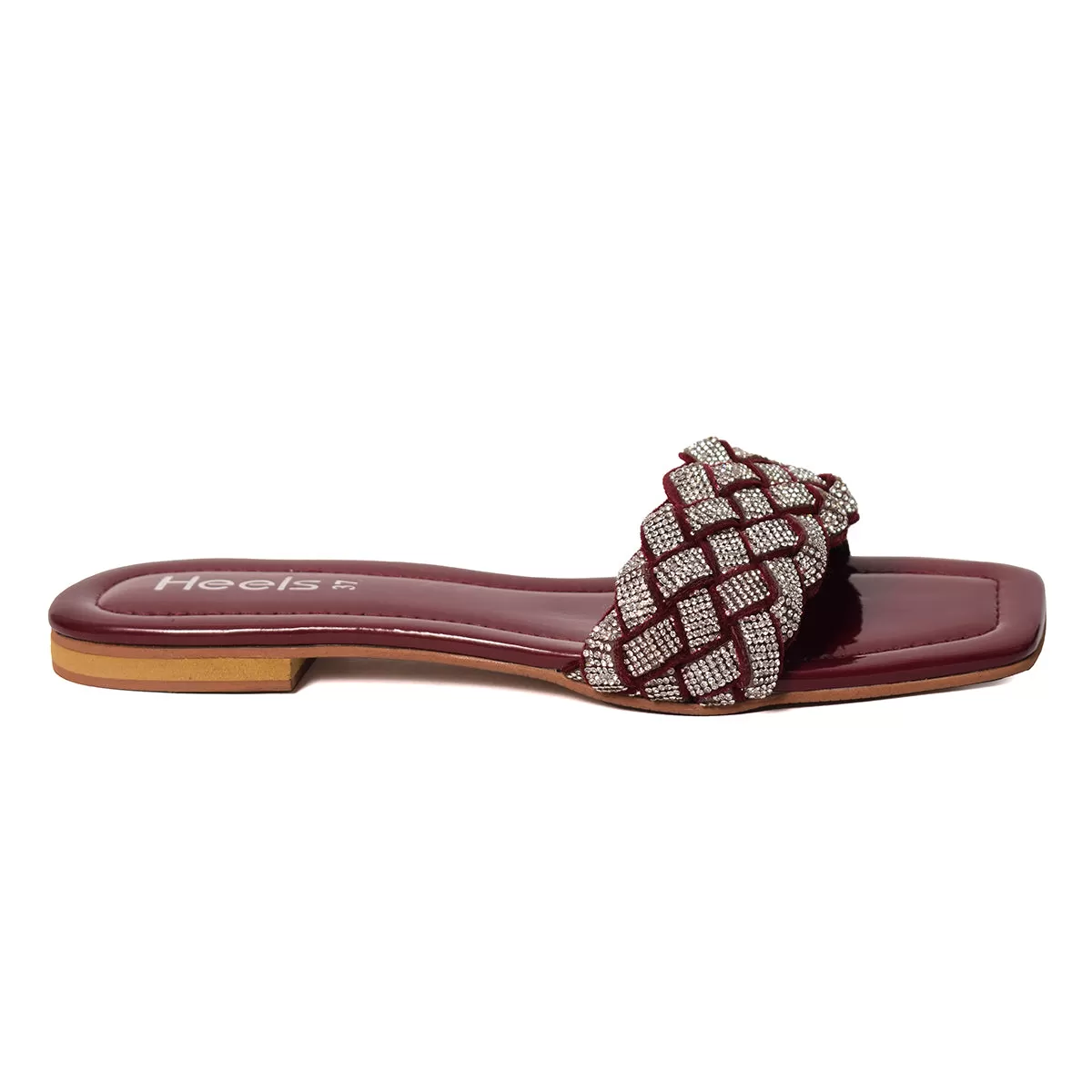 Maroon Fancy Slipper 042090