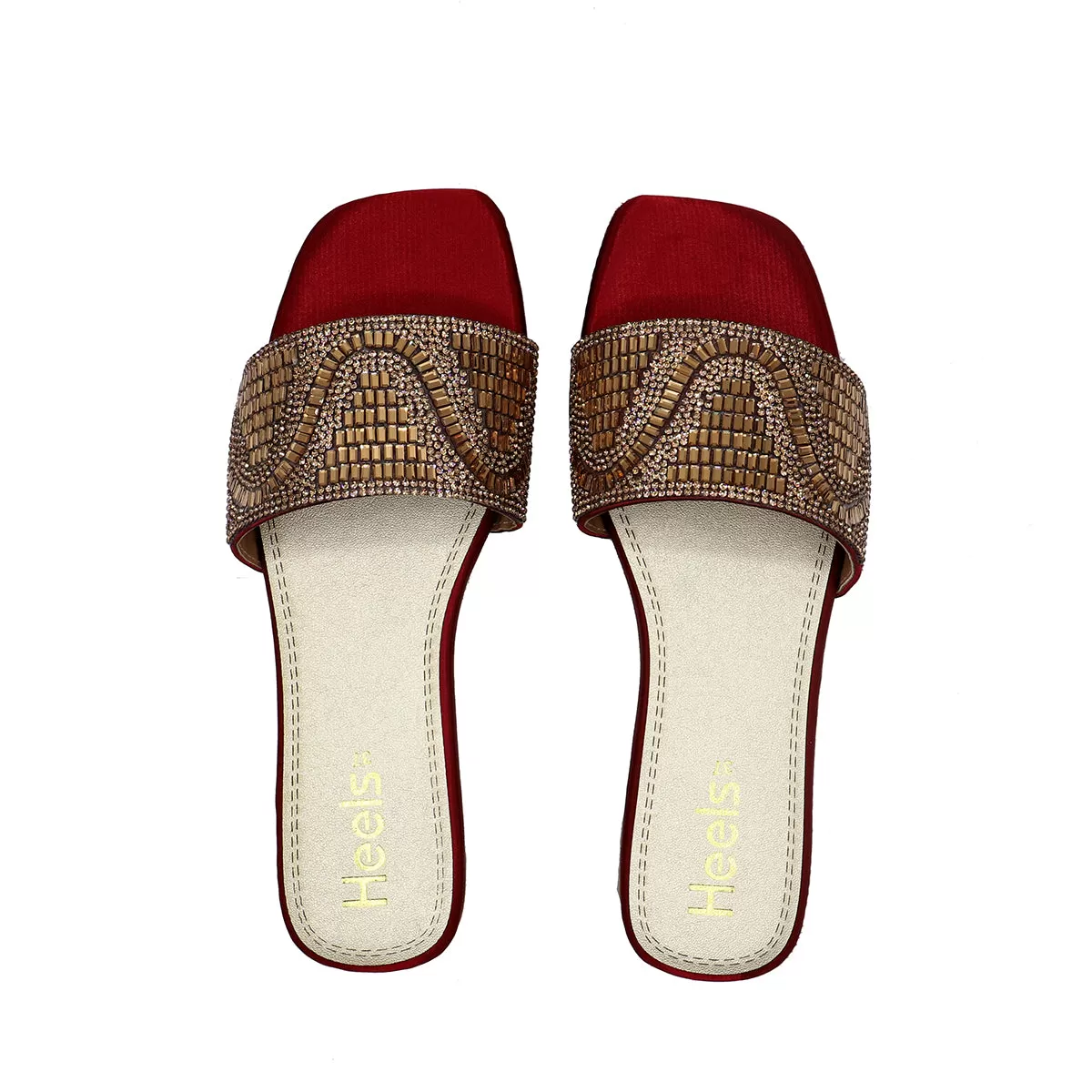 Maroon Fancy Slipper L00420003