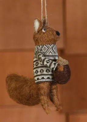 Mr. Squirrel Ornament