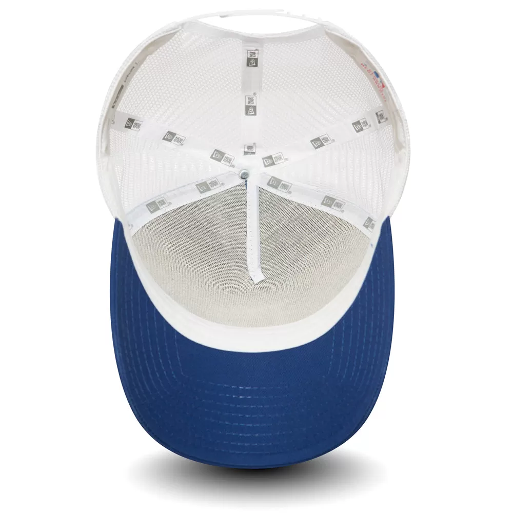 NEW ERA LA Dodgers Clean Blue A-Frame Trucker Cap