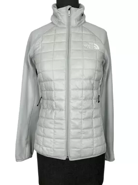 North Face Steel Gray Thermal Hybrid Jacket Size XS