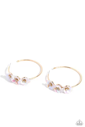 Paparazzi Ethereal Embellishment Gold Post Earrings