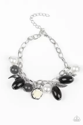 Paparazzi Love Doves - Black Bracelet