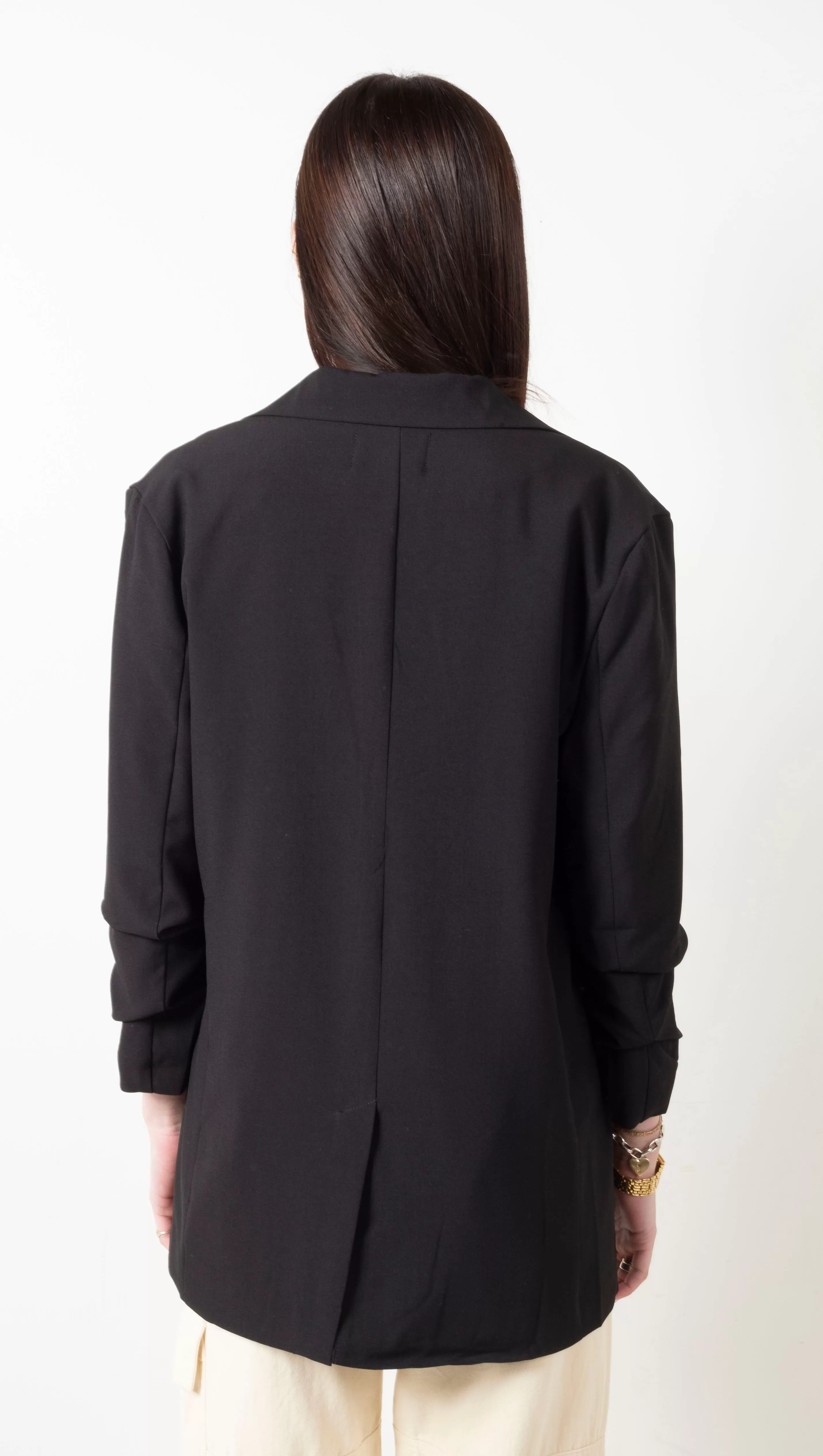 Peyton Boyfriend Blazer - Black