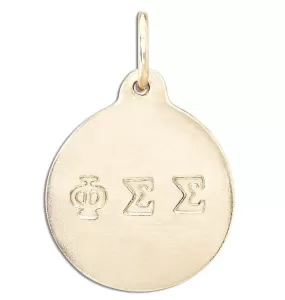 Phi Sigma Sigma Disk Charm