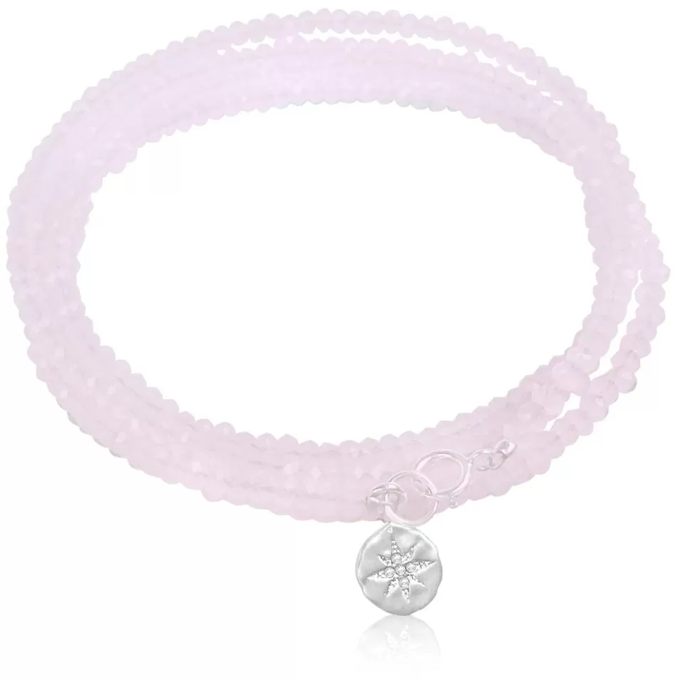 Pink Wrap Bracelet for Acceptance