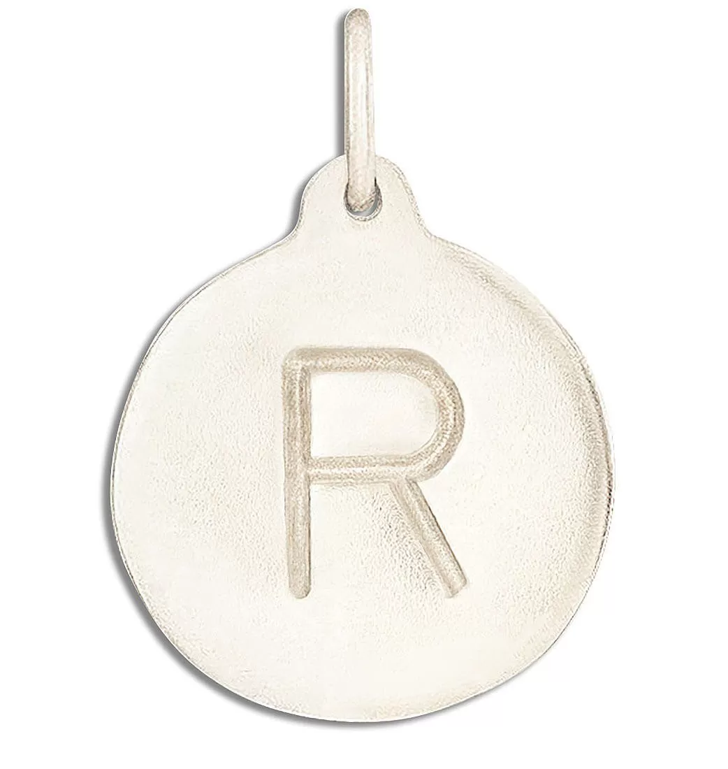 R Alphabet Charm