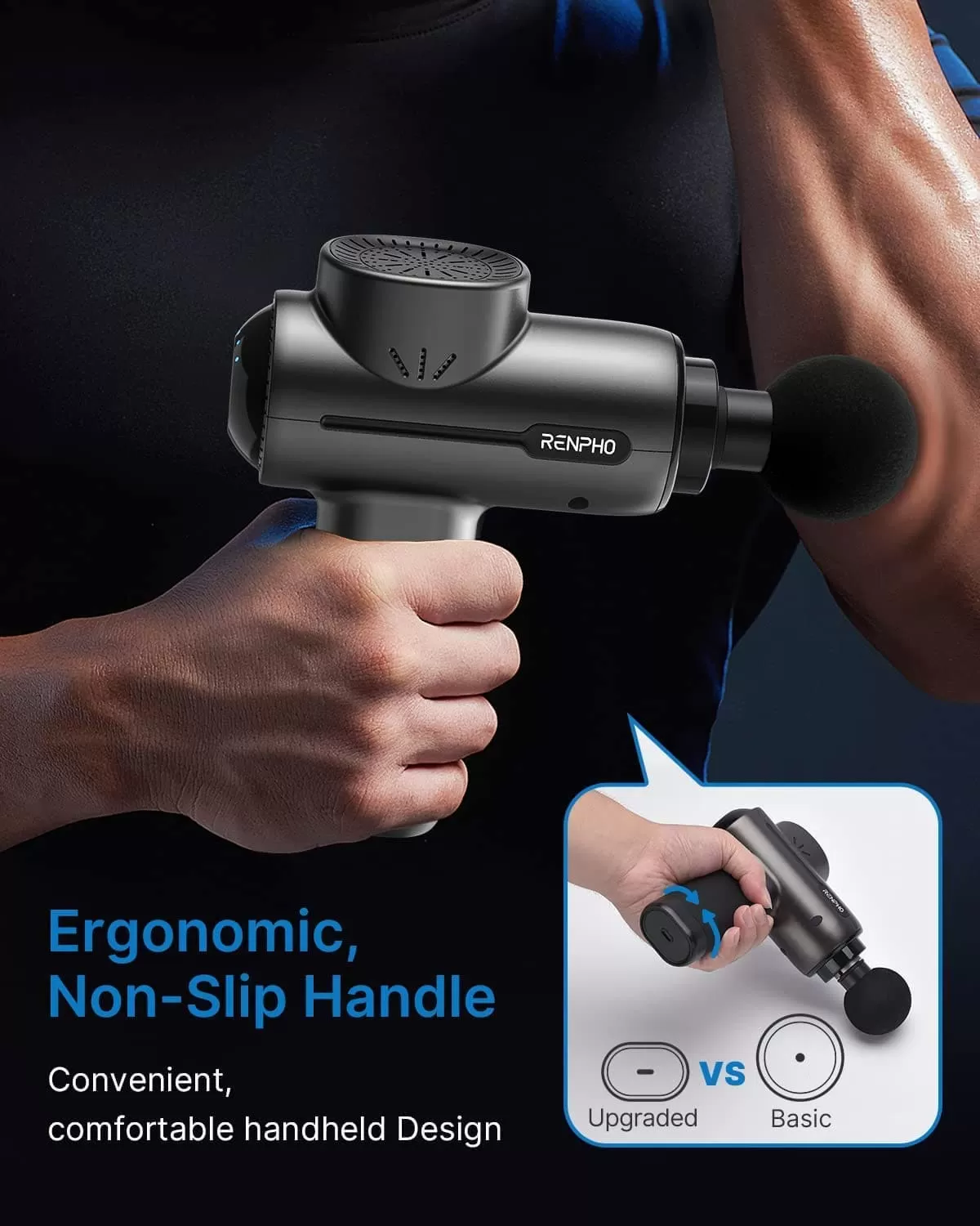 RENPHO Active Thermal Massage Gun