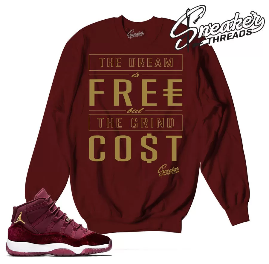 Retro 11 Heiress Cost Sweater