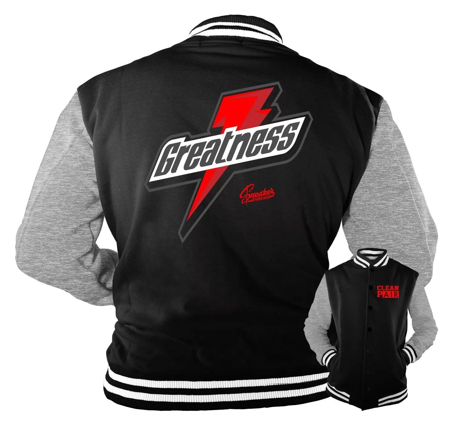 Retro 14 Quilted Jacket - Greatness - Black