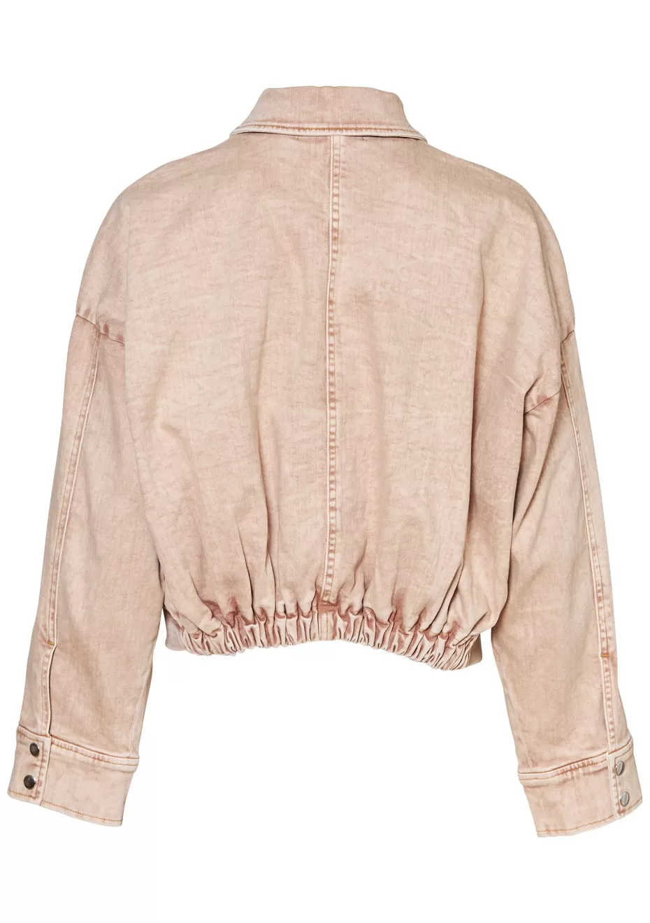 Riel Cotton Bomber Jacket Light Brown