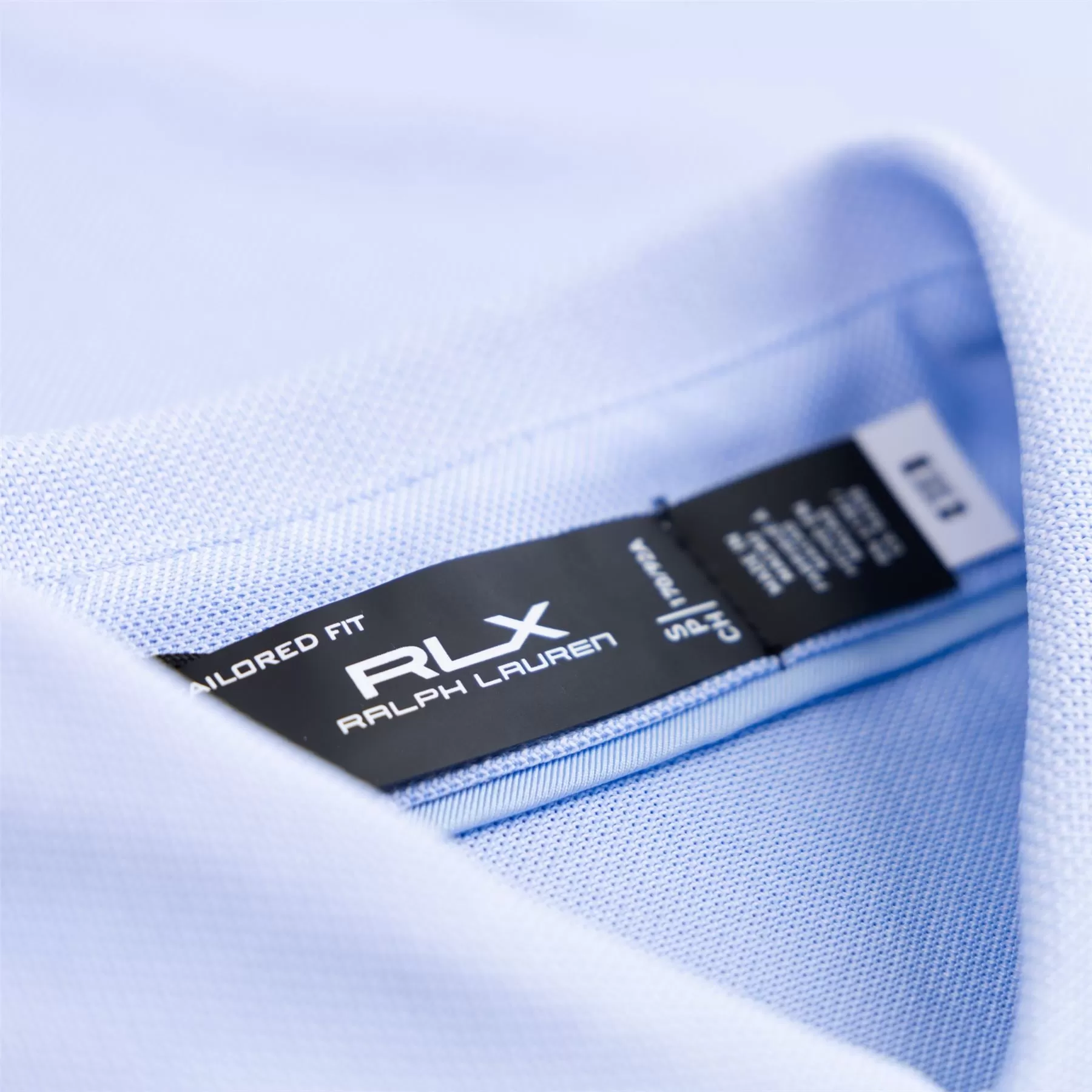 RLX Tailored Fit Recycled Poly Stretch Polo Office Blue - SS24