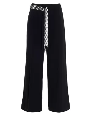 'S Max Mara Belted Wide-Leg Pants