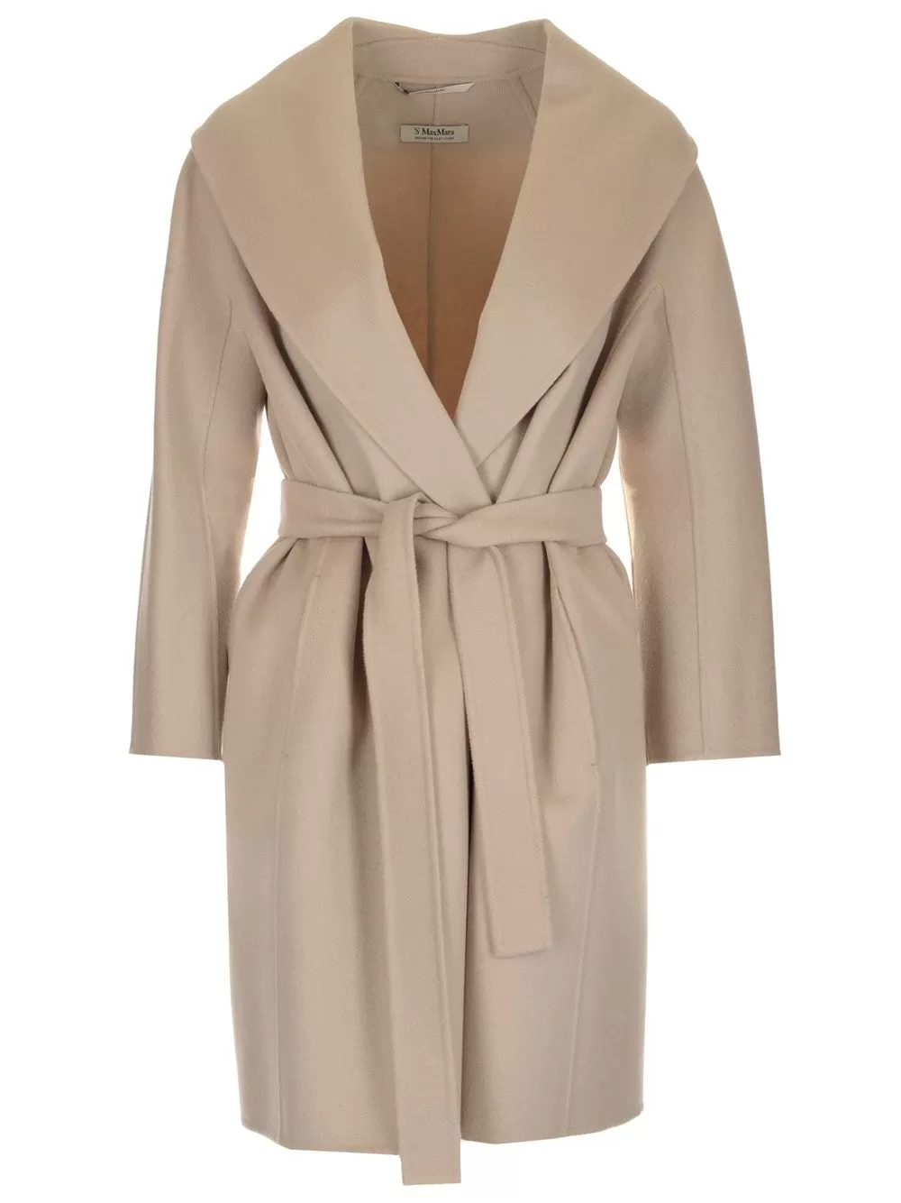 'S Max Mara Messi Belted Wrap Coat