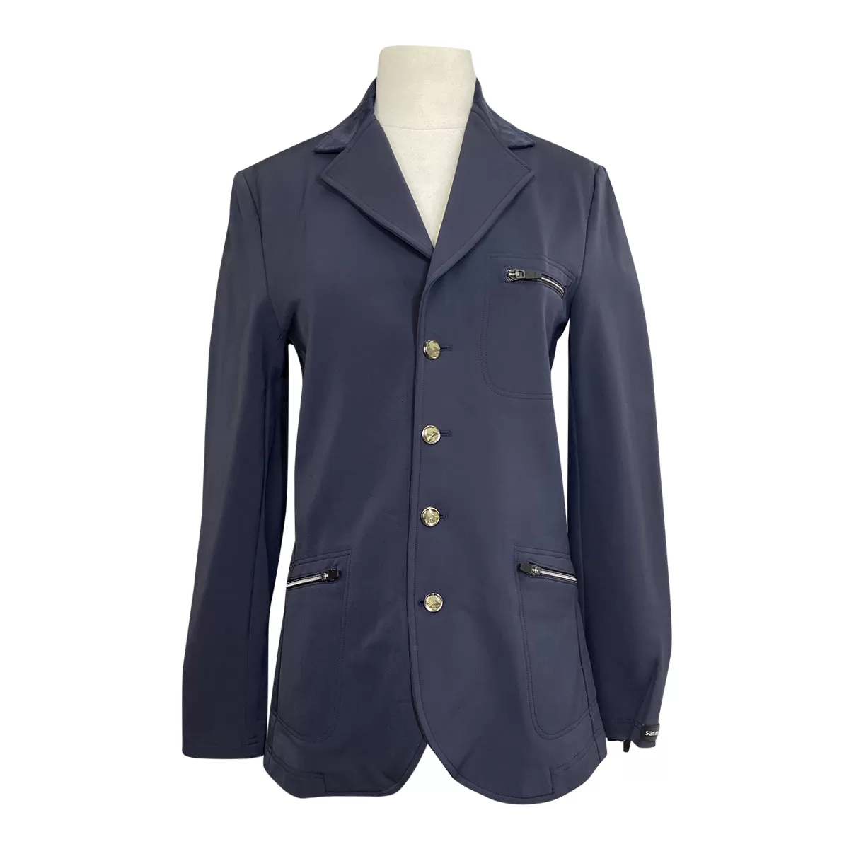 Sarm Hippique Clyde Show Coat in Navy - Men's IT 44 (US Small)