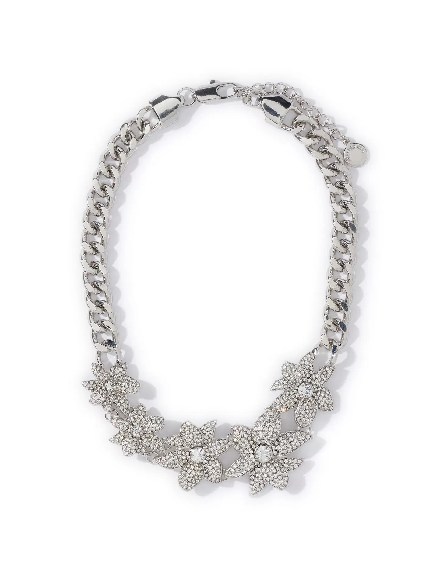 Signature Flo Flower Crystal Necklace