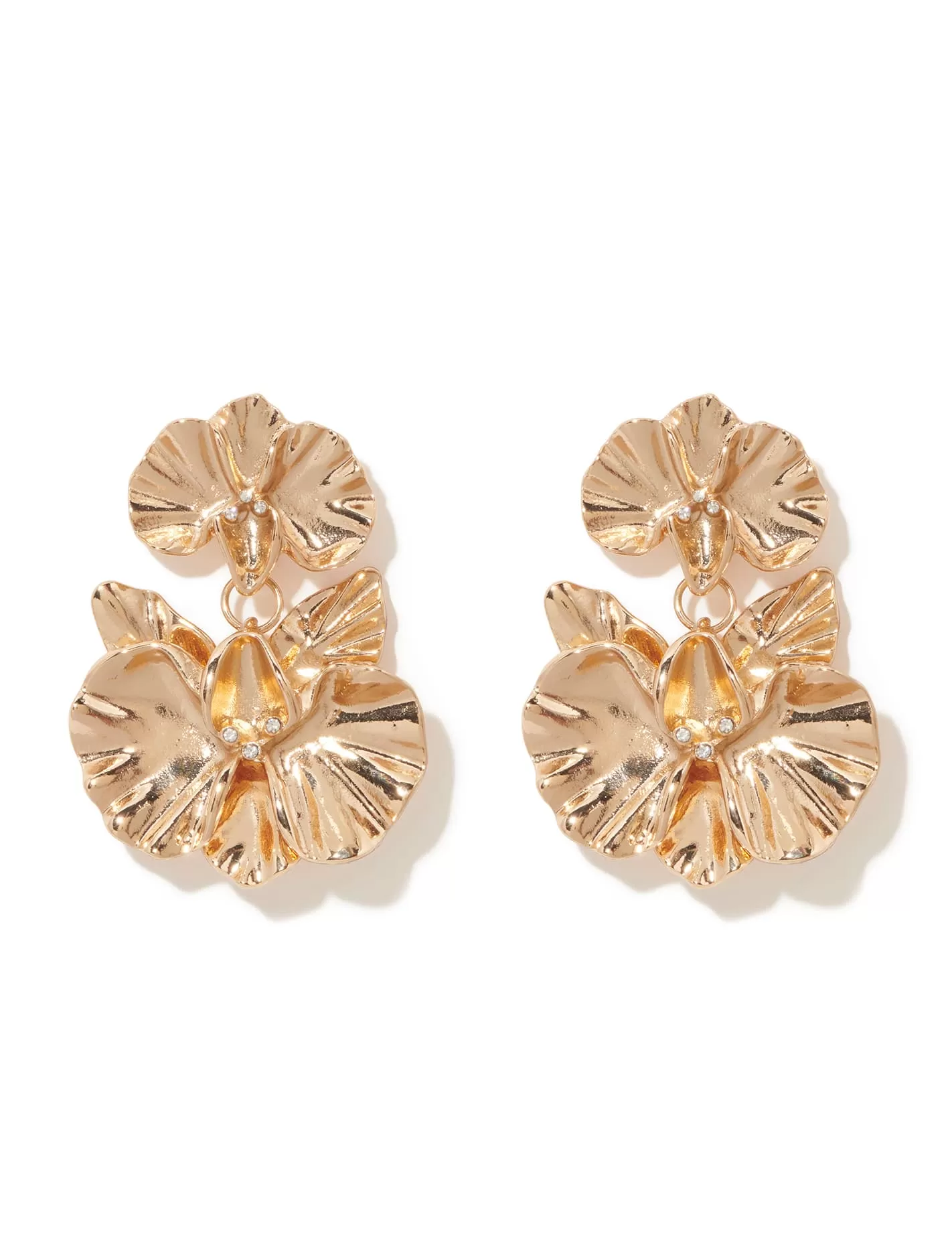 Signature Saskia Statement Flower Earrings