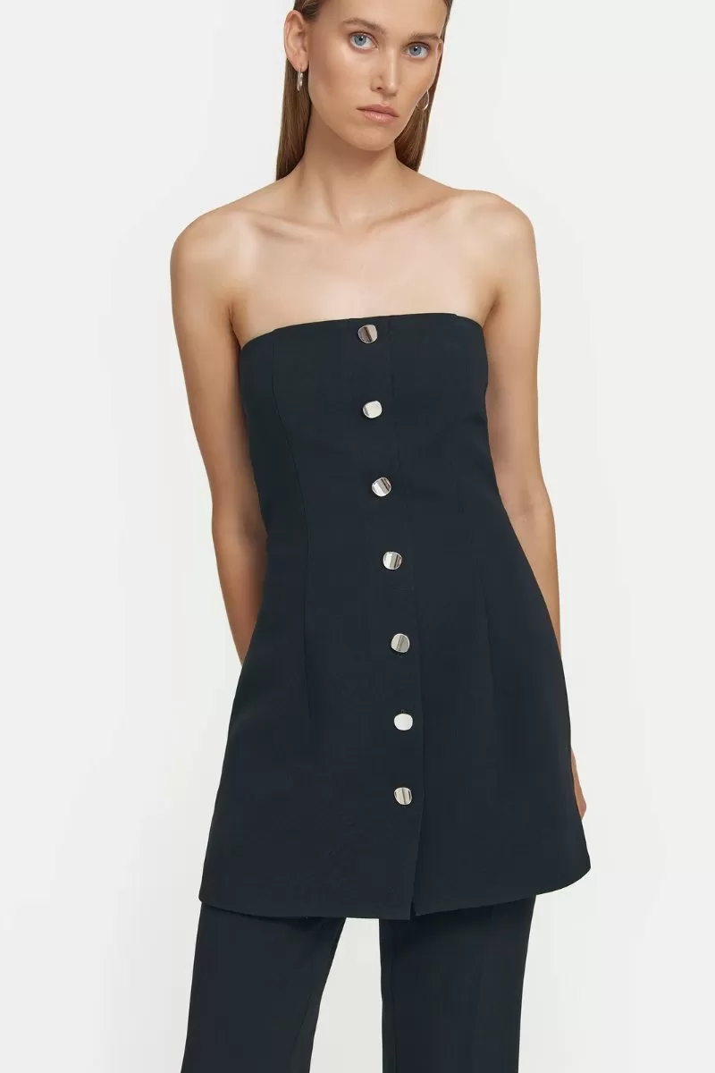 SUCCESSION DRESS-BLACK