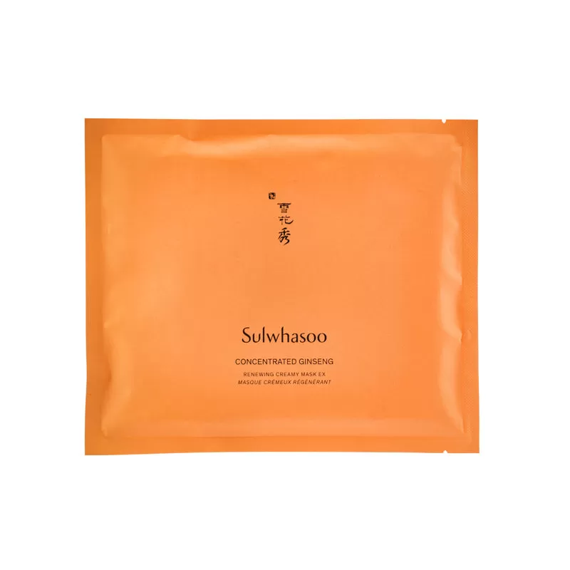 Sulwhasoo Concentrated Ginseng Renewing Creamy Mask EX 5 Sheets