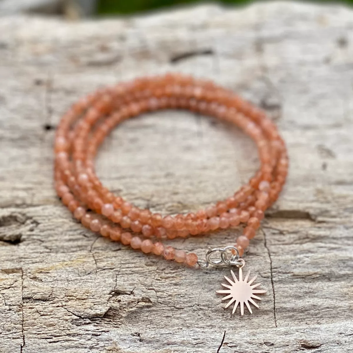 Sunstone Sunshine Happiness Wrap Bracelet to allow yourself to shine