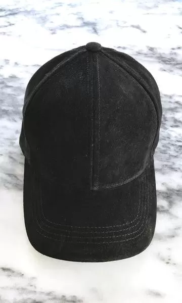 Sweat Active Suede Baseball Cap Black