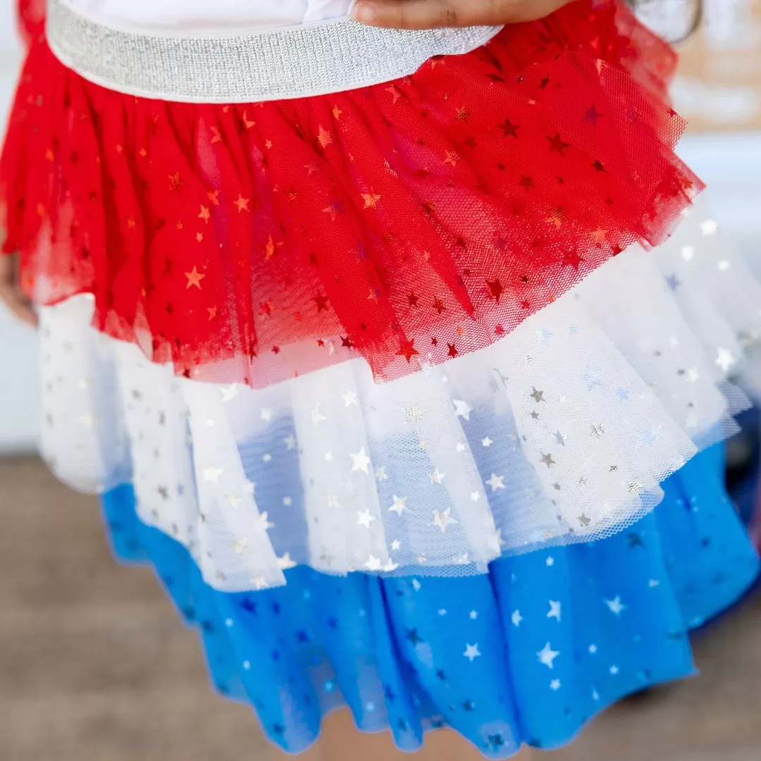 Sweet Wink Patriotic Petal Tutu