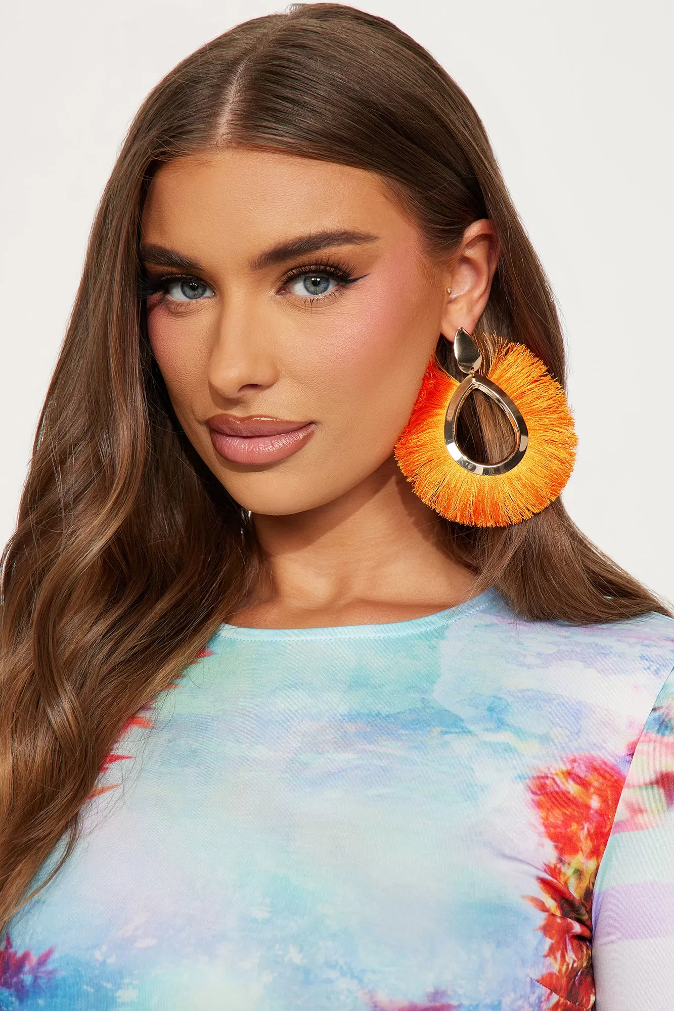 That Summer Feeling Earrings - Orange