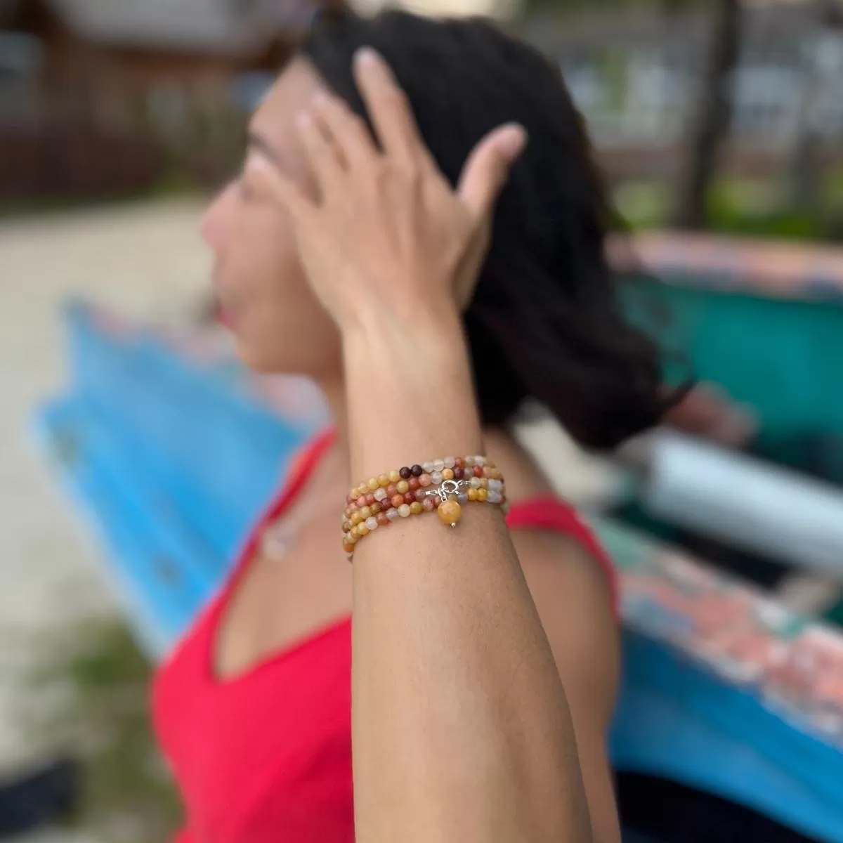 The Interconnectedness of All Beings Wrap Bracelet