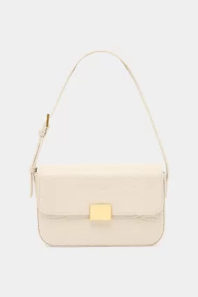 THE MINI SHOULDER BAG - CREAM