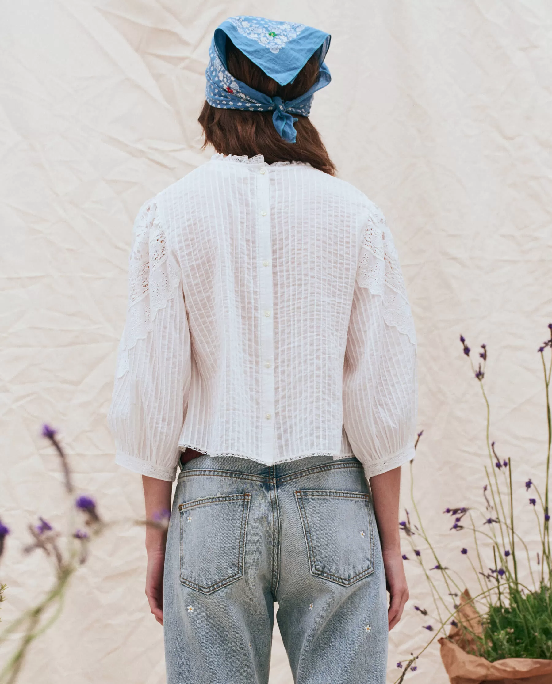 The Verona Top in White